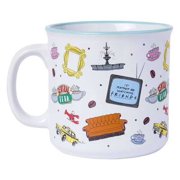 Other - 💞HP💞 Friends Central Perk I'd Rather be Watching 20oz Camper